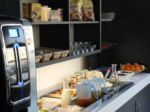 Daily buffet breakfast (EUR 12.50 per person)