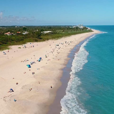 Beach nearby, beach towels