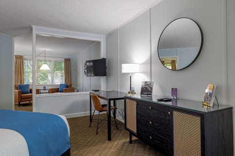 Mini-Suite with One King Bed- Non-Smoking (Maximum 2 People) | Premium bedding, desk, laptop workspace, blackout drapes