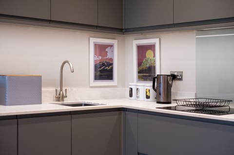 Cottage | Private kitchen | Fridge, dishwasher, electric kettle, toaster