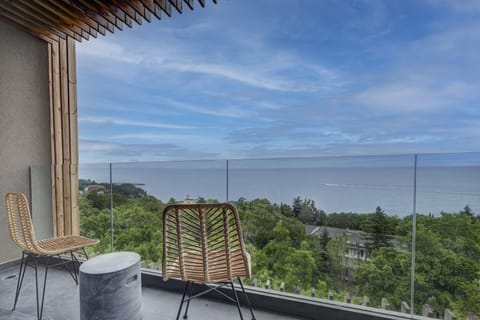 Double Room, Non Smoking, Sea View | Terrace/patio