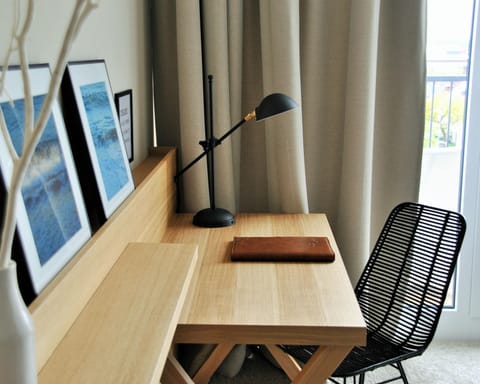 Superior Double Room, Balcony, Sea View | Hypo-allergenic bedding, in-room safe, desk, laptop workspace