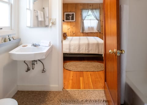 Family Cottage | Bathroom | Designer toiletries, hair dryer, bathrobes, towels