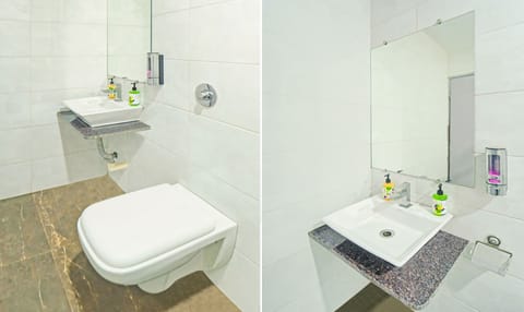 Economy Double Room | Bathroom | Free toiletries, towels