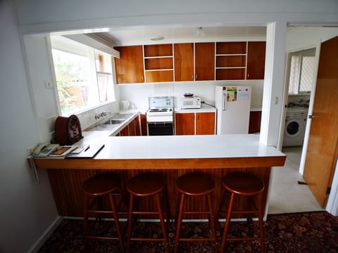 Wellington Two Bedroom House | Private kitchen | Fridge, microwave, coffee/tea maker, electric kettle