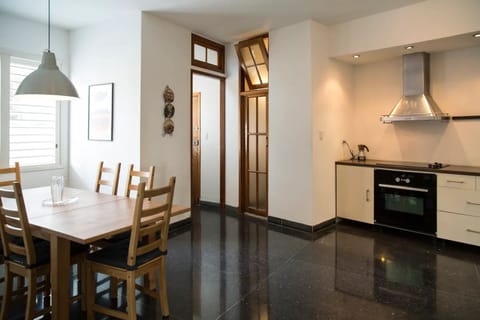 City Duplex | Private kitchen | Full-size fridge, microwave, oven, stovetop