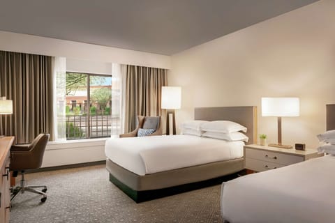 Deluxe Room, 2 Queen Beds | Premium bedding, Tempur-Pedic beds, in-room safe, desk