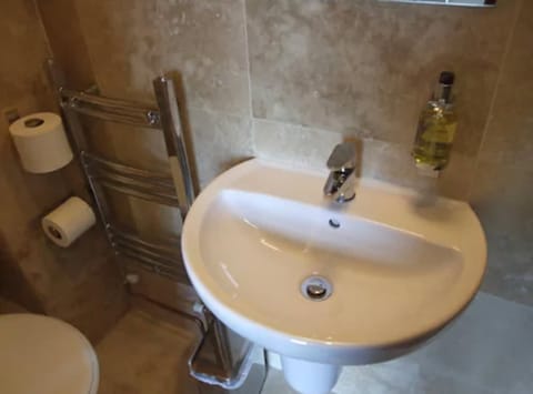 Double Room | Bathroom | Shower, hair dryer, towels