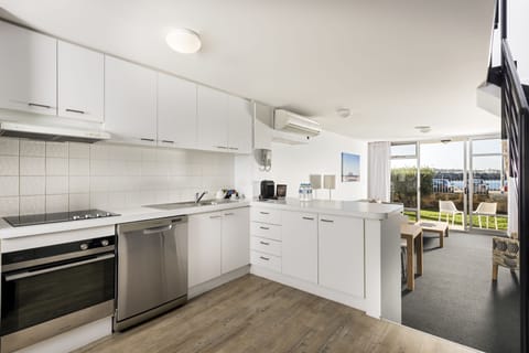 2 Bedroom - Harbour Sunrise | Private kitchen | Microwave, espresso maker, electric kettle