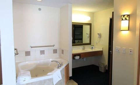 Deluxe Suite, 1 King Bed, Non Smoking (One-Bedroom) | Jetted tub