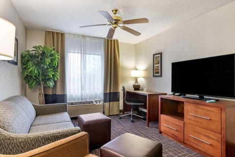 Suite, 1 King Bed, Non Smoking, Hot Tub | In-room safe, desk, iron/ironing board, free cribs/infant beds