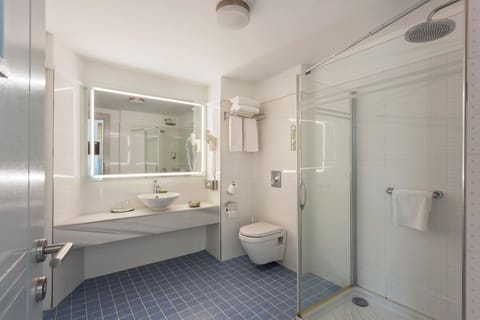 Studio, Annex Building | Bathroom | Shower, rainfall showerhead, free toiletries, hair dryer