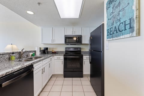 Suite, 2 Bedrooms (Oceanfront) | Private kitchen | Fridge, microwave, coffee/tea maker