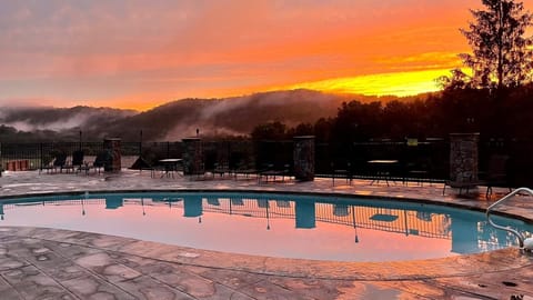 Seasonal outdoor pool