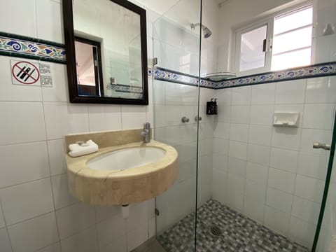 Standard Double Room (With Fan and AC) | Bathroom | Shower, free toiletries, towels