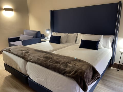 Double Room (con cama supletoria) | Minibar, desk, free WiFi, bed sheets