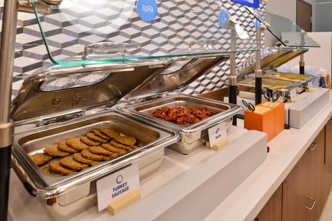 Free daily self-serve breakfast