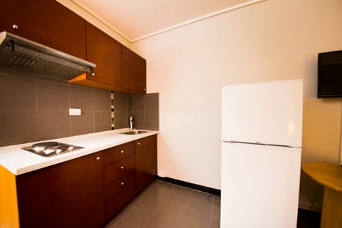 Standard Apartment | Private kitchen | Fridge, coffee/tea maker, electric kettle