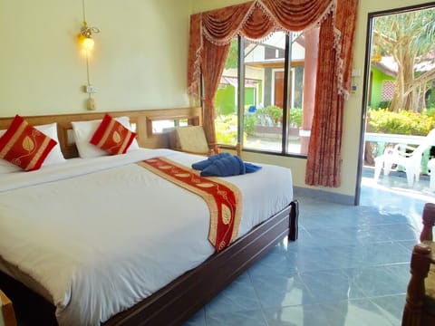 Room, Poolside (Air Con) | In-room safe, blackout drapes, bed sheets