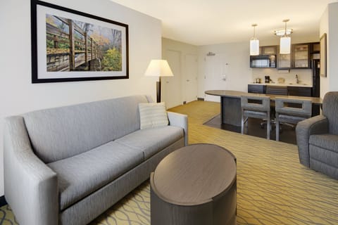 Suite, 1 Bedroom (1 King Bed) | In-room safe, desk, iron/ironing board, free cribs/infant beds