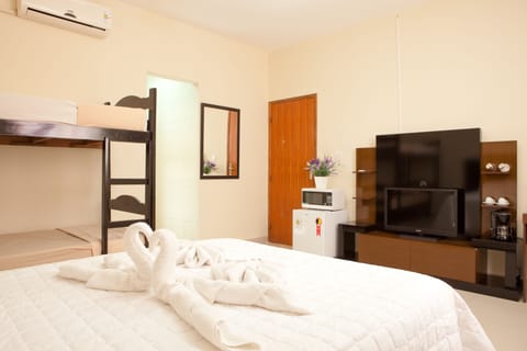 Minibar, desk, blackout drapes, free WiFi