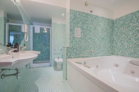 Junior Suite | Bathroom | Shower, free toiletries, hair dryer, bidet