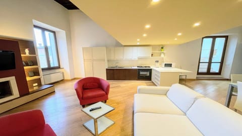 Apartment, 2 Bedrooms, Smoking, Balcony | Living area