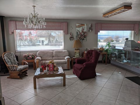 Lobby sitting area