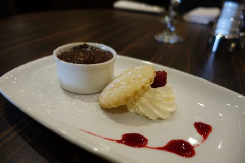 Breakfast, lunch, dinner served; local cuisine 