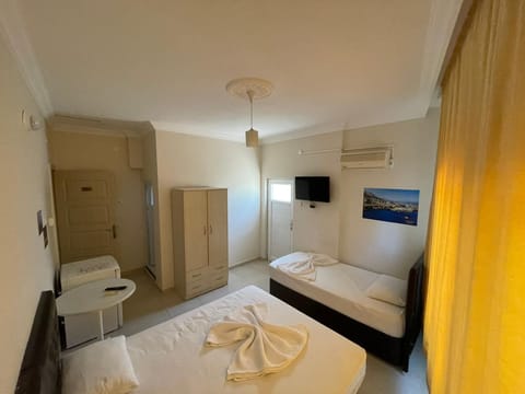 Basic Triple Room | Minibar, desk, free WiFi, bed sheets