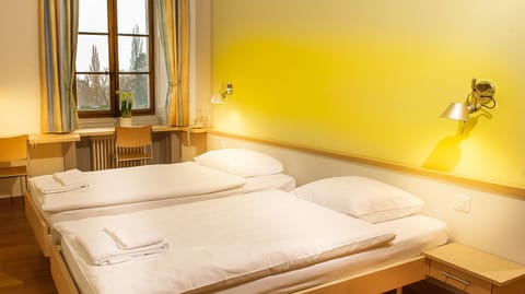 Standard Twin Room, Private Bathroom, Lake View (Château Léman) | Desk, free WiFi, bed sheets