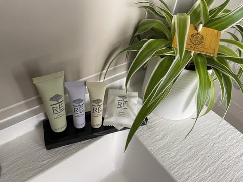 Suite (Soleil d'or) | Bathroom | Hair dryer, towels