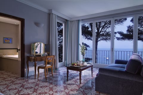 Deluxe Double or Twin Room, Balcony, Sea View | View from room