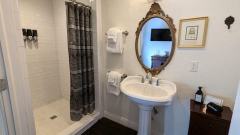 Deluxe Room | Bathroom | Eco-friendly toiletries, hair dryer, towels, soap