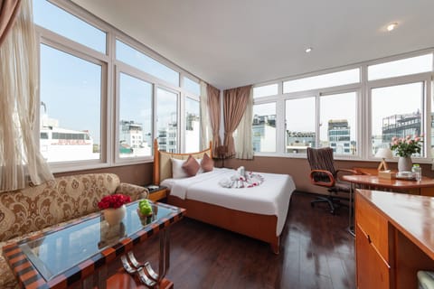 Executive Double Room, 1 King Bed | View from room