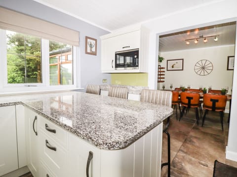 Fridge, dishwasher, electric kettle, toaster