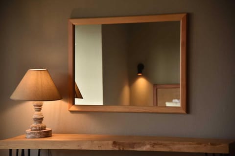 1+1 King Suite with Bay Window | 1 bedroom, premium bedding, desk, laptop workspace