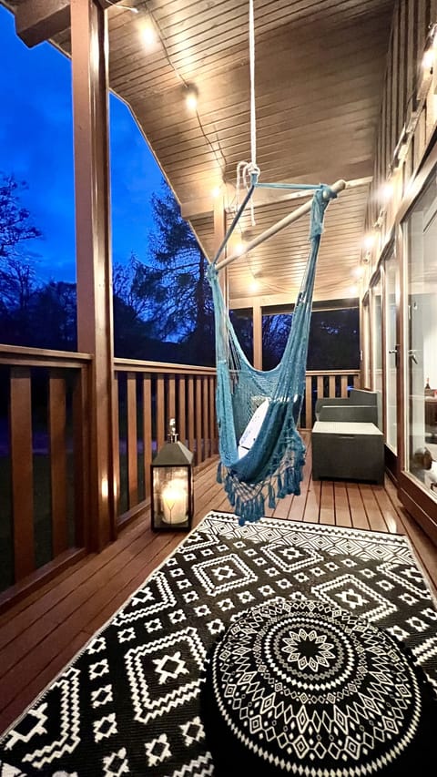 Luxury Cabin, Accessible, Private Bathroom | Balcony view