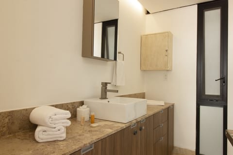 Executive Room | Bathroom | Shower, towels