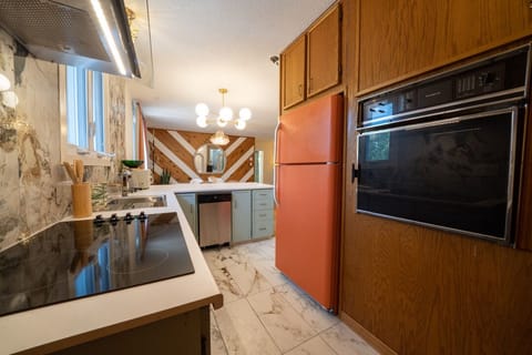 Appartement Route 105 (dog allowed on request) | Private kitchen | Mini-fridge, microwave