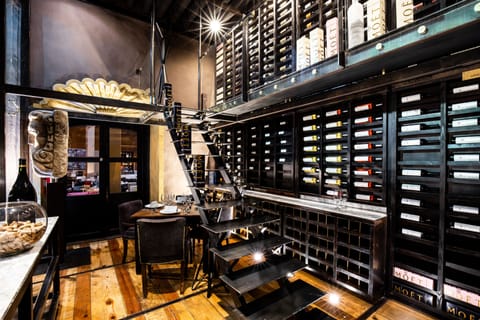 Breakfast, lunch served; international cuisine, alfresco dining