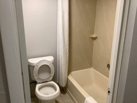 Single Room | Bathroom | Rainfall showerhead, hair dryer, bidet, towels