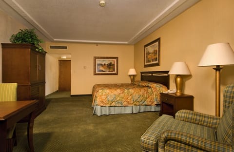 Deluxe Room, 1 King Bed, Non Smoking | Pillowtop beds, desk, blackout drapes, iron/ironing board