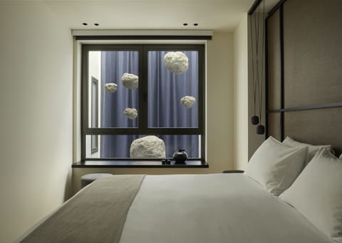 Acropolis Junior Suites | Premium bedding, down comforters, pillowtop beds, free minibar items