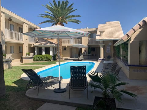 Seasonal outdoor pool