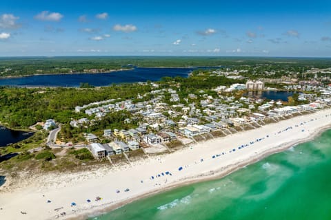 Private beach, white sand