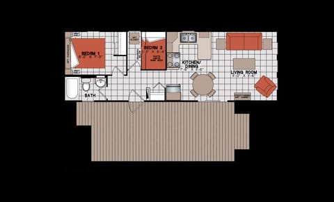 Standard Cottage | Floor plan