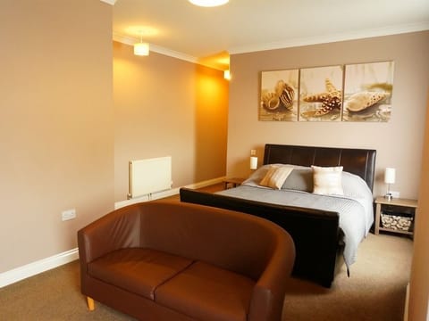 Suite 3 Some Sea Views | Iron/ironing board, free WiFi, bed sheets