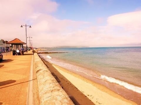 On the beach