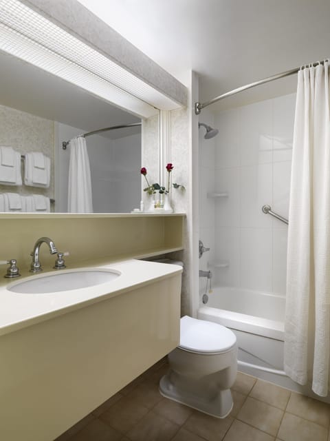 Pillowtop beds, in-room safe, blackout drapes, iron/ironing board